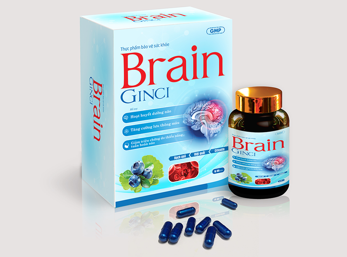 Brain Ginci &ndash; hỗ trợ hồi phục cho người đột quỵ n&atilde;o do tắc mạch