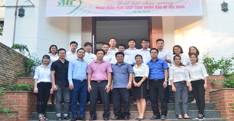 Nh&agrave; M&aacute;y PMP28 vui mừng ch&agrave;o đ&oacute;n đo&agrave;n thẩm định GMP thực phẩm bảo vệ sức khỏe