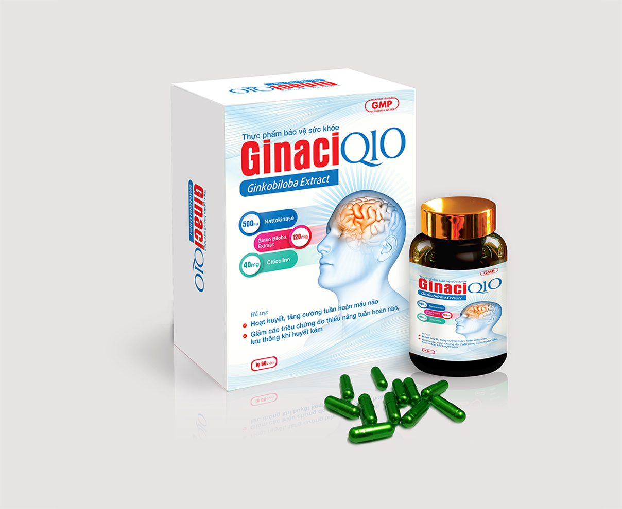 Thực phẩm bảo vệ sức khỏe GinaciQ10