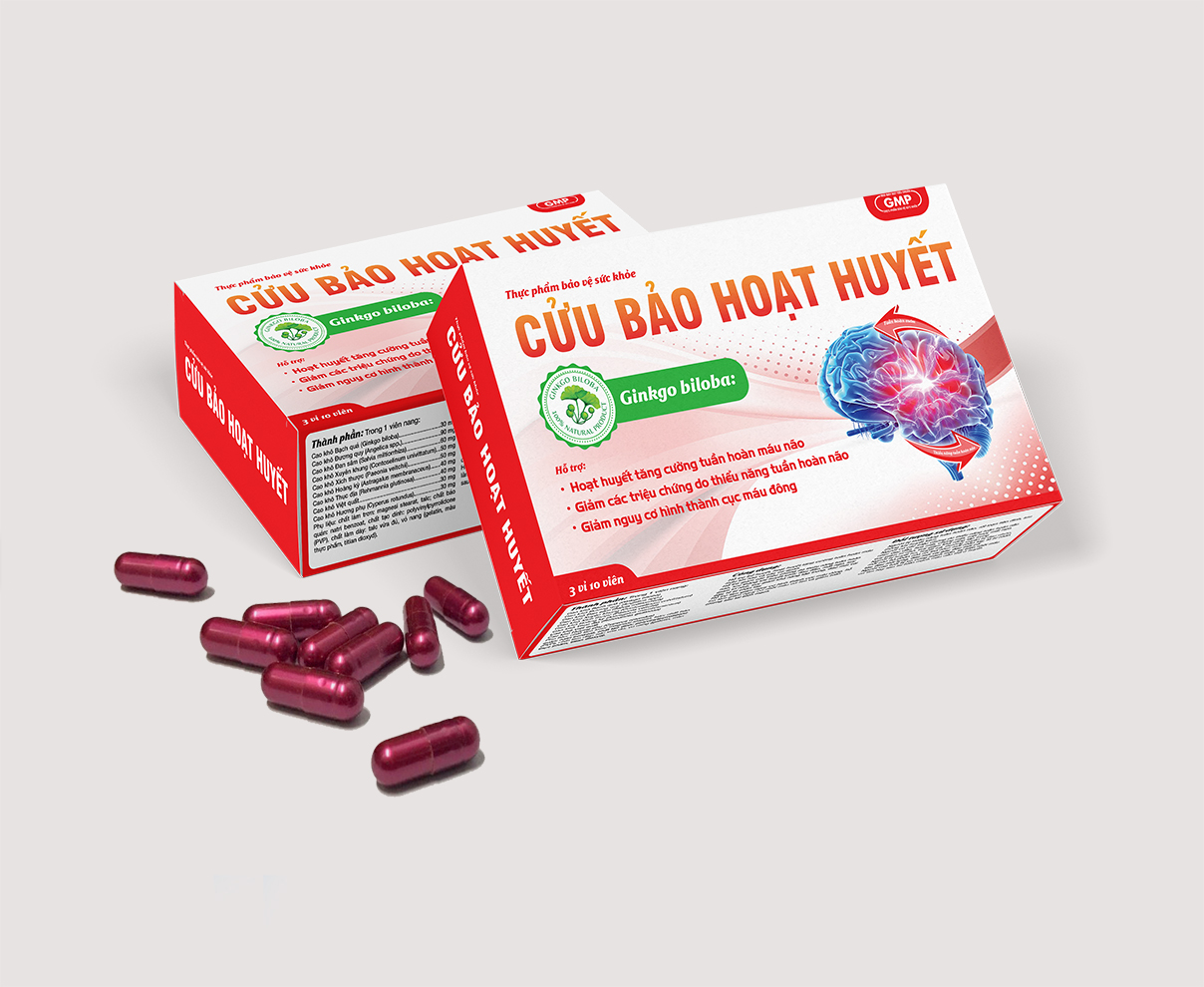 Thực phẩm bảo vệ sức khỏe Cửu bảo hoạt huyết