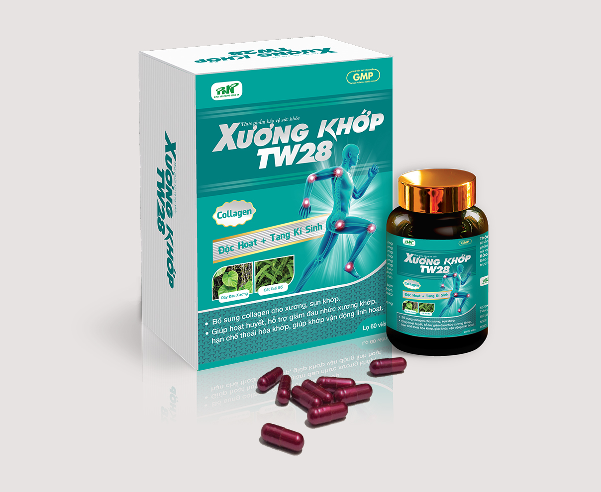 Thực phẩm bảo vệ sức khỏe XƯƠNG KHỚP TW28
