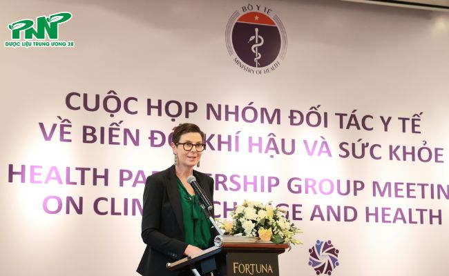 TS Angela Pratt, Trưởng đại diện WHO tại Việt Nam.