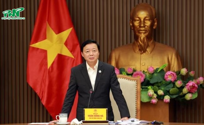 Phó Thủ tướng Trần Hồng Hà phát biểu
